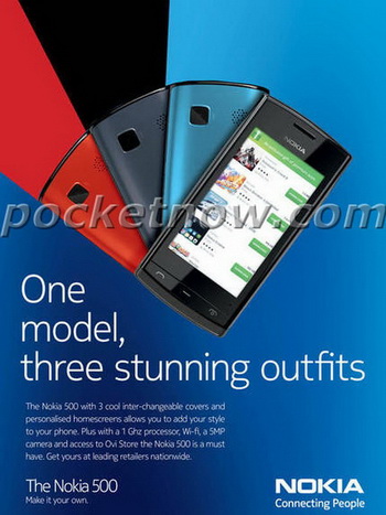 Nokia 500 Fate